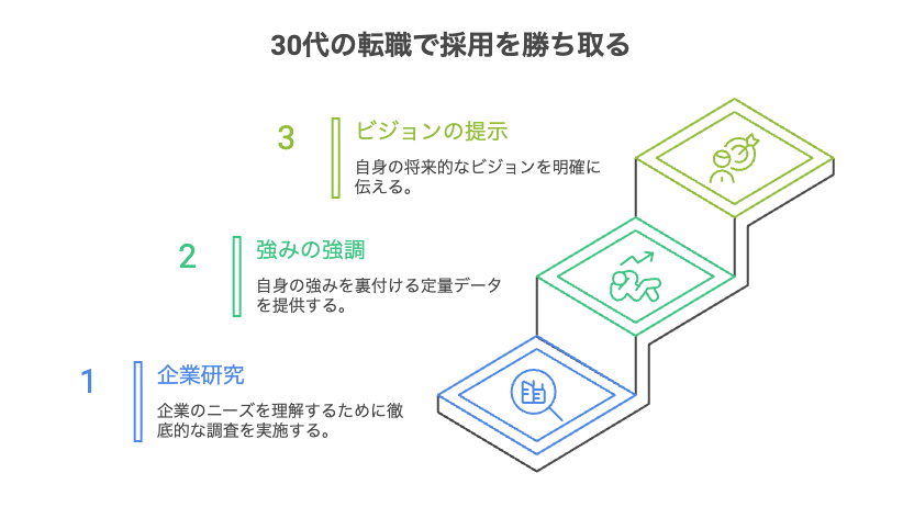 30代事務職転職で採用を勝ち取る志望動機の書き方【基本ステップ】