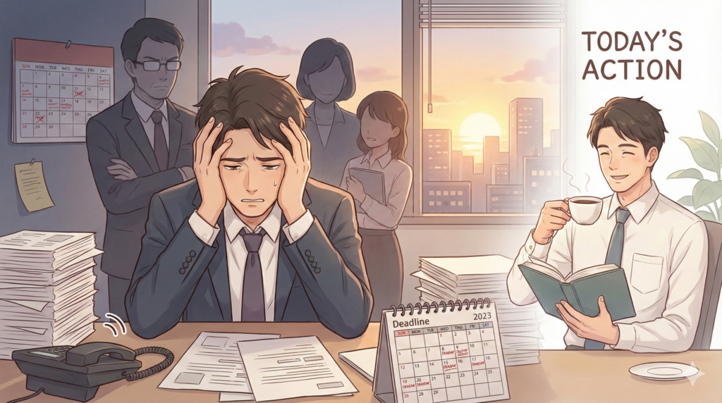 30代で昇進したのに苦しいのはなぜ？プレッシャーの原因と今日からできる対処法