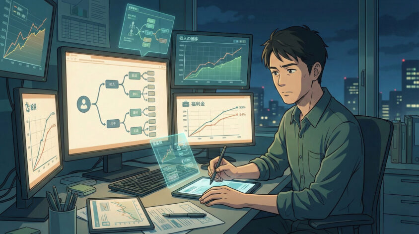 STEP1 現状把握：いまのキャリアパスと年収・待遇を具体的に可視化