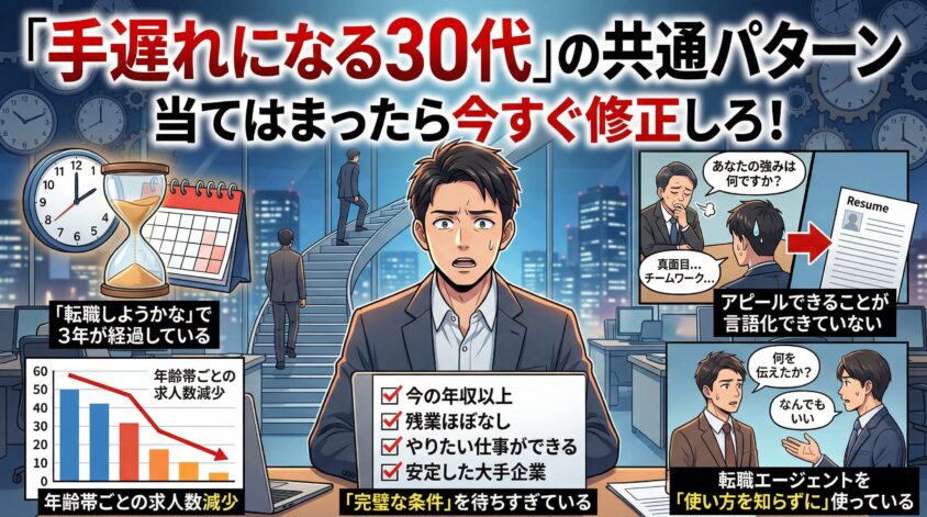 「手遅れになる30代」の共通パターン&mdash;&mdash;当てはまったら今すぐ修正しろ
