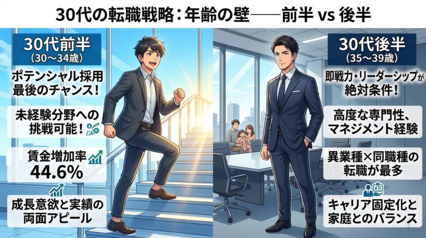 第3部：年齢の壁&mdash;&mdash;30代前半と後半の戦略的差異