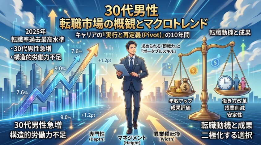 第1部：30代男性転職市場の概観とマクロトレンド