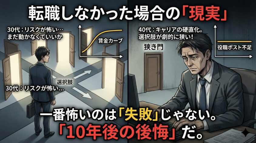 転職しなかった場合の「現実」も見ておく