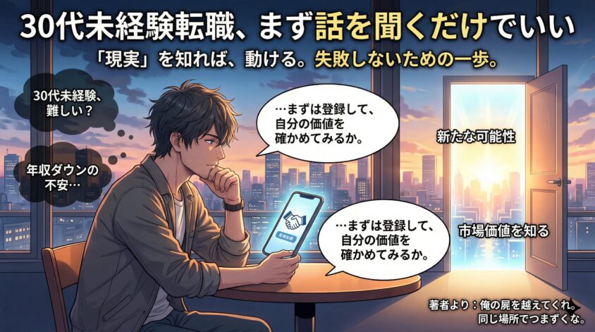 転職するかどうか、まず話を聞くだけでいい【まとめと次の一歩】