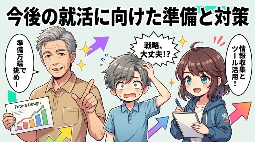 今後の就活に向けた準備と対策