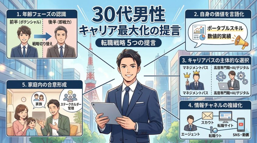 結論：30代男性がキャリアを最大化するための提言