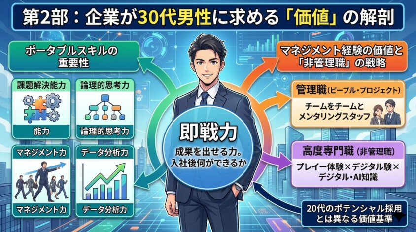 第2部：企業が30代男性に求める「価値」の解剖