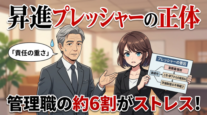 昇進プレッシャーの理由と不安・影響を解説