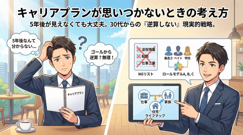 キャリアプランが思いつかないときの考え方