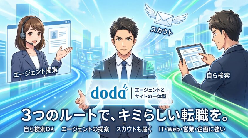 doda｜エージェントとサイトの一体型