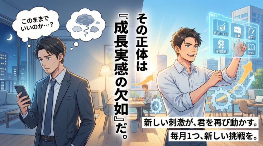 このままでいいのか」の正体と向き合い方