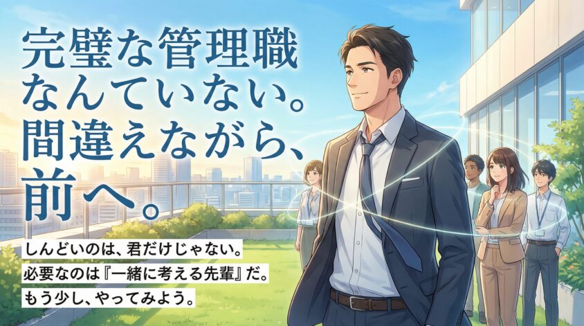 まとめ：「間違えながら育てる」それが管理職のリアルだ