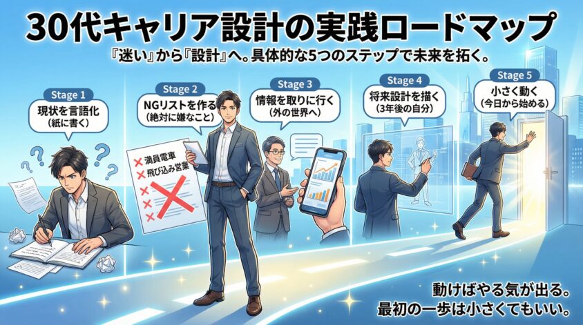 30代キャリア設計の実践ロードマップ