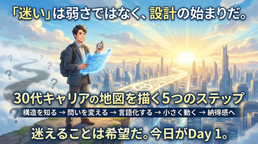 まとめ：「迷い」は弱さではなく、設計の始まりだ
