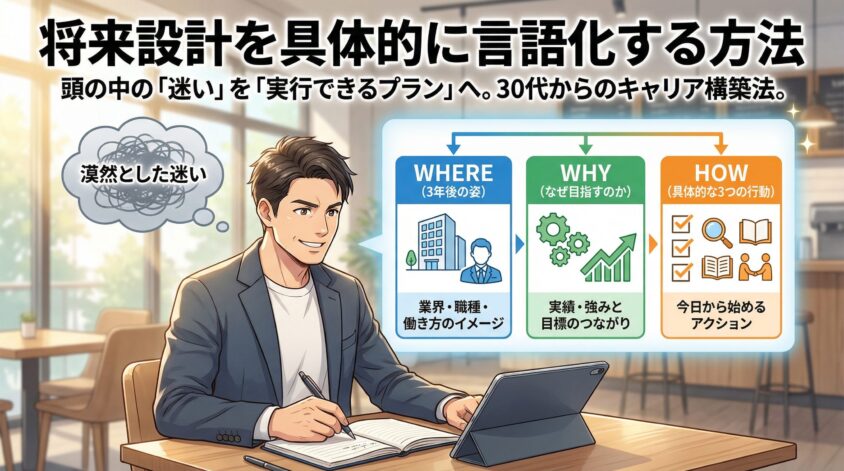 将来設計を具体的に言語化する方法