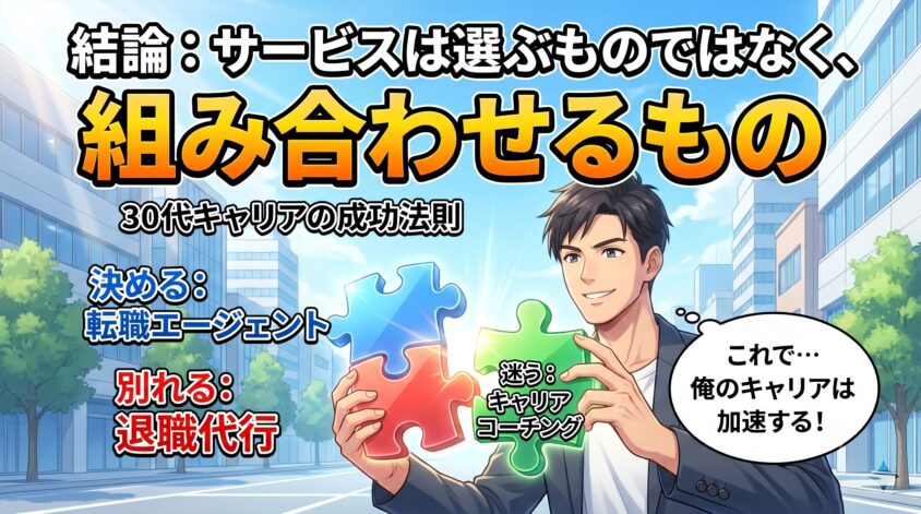結論：サービスは選ぶものではなく組み合わせるもの