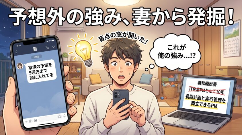 35歳IT企業 PMの3人LINE実例──予想外の強みが妻から出た
