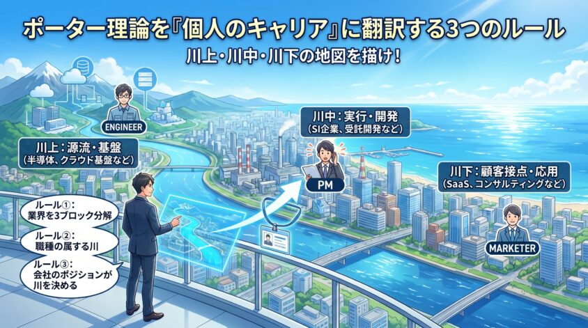 ポーター理論を「個人のキャリア」に翻訳する3つのルール