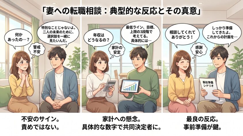 妻の典型反応TOP3──「何かあったの?」「年収は?」「ありがとう」
