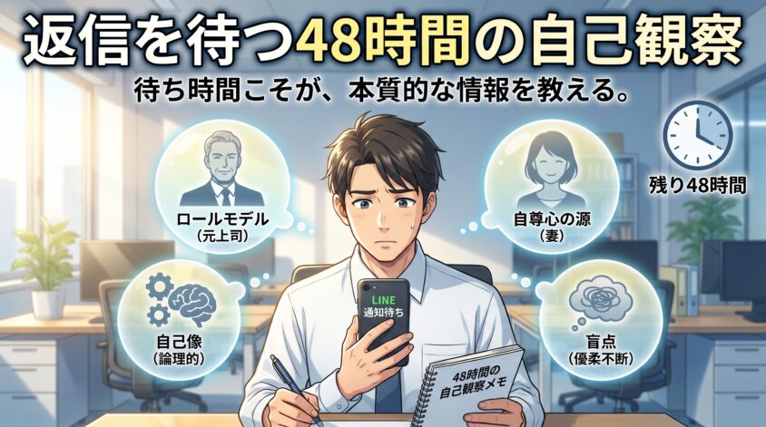 返信を待つ48時間の自己観察──本記事の独自論