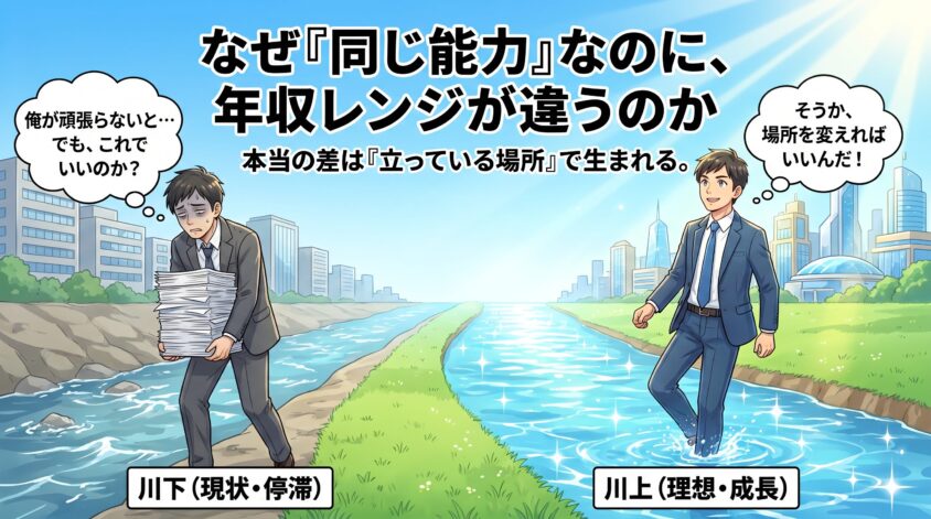 なぜ「同じ業界・同じ職種」なのに、年収レンジが違うのか