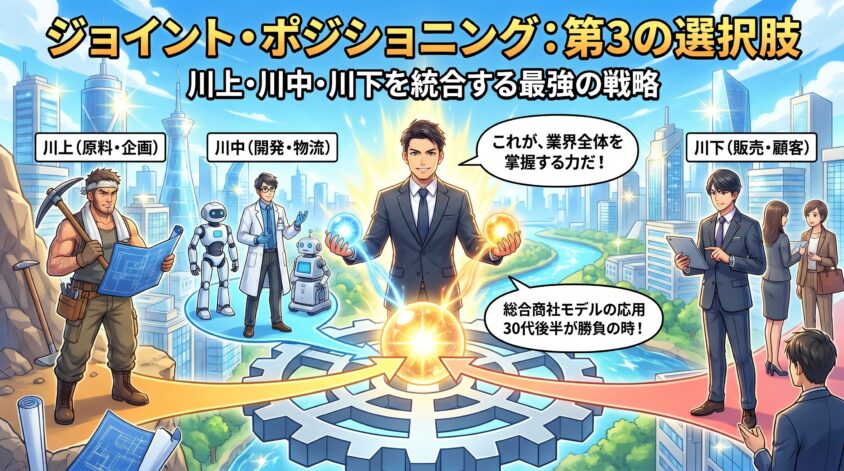 ジョイント・ポジショニングという第3の選択肢|総合商社モデル
