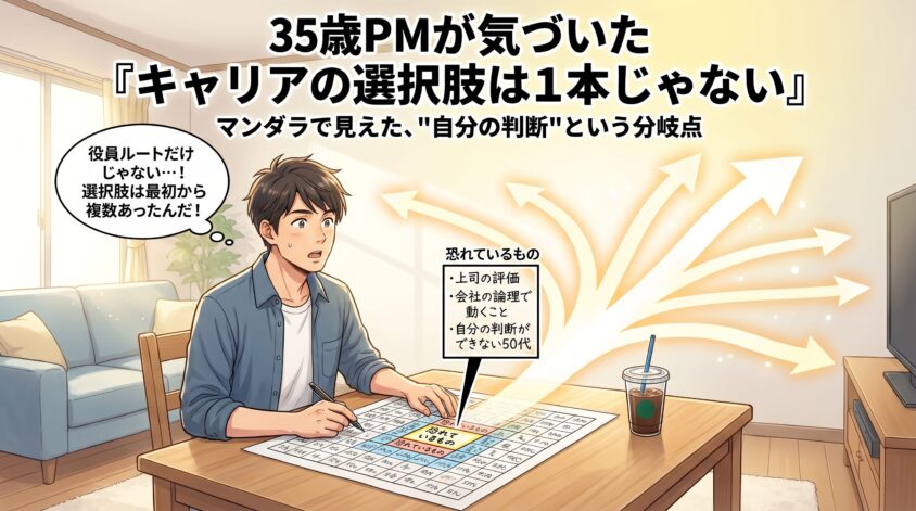 35歳PMが3週間で気づいた『キャリアの選択肢は1本じゃない』 ── ケーススタディ