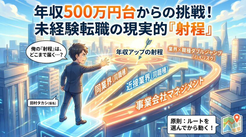 年収500万円台で挑む未経験動の射程 ─ どこまで届くか